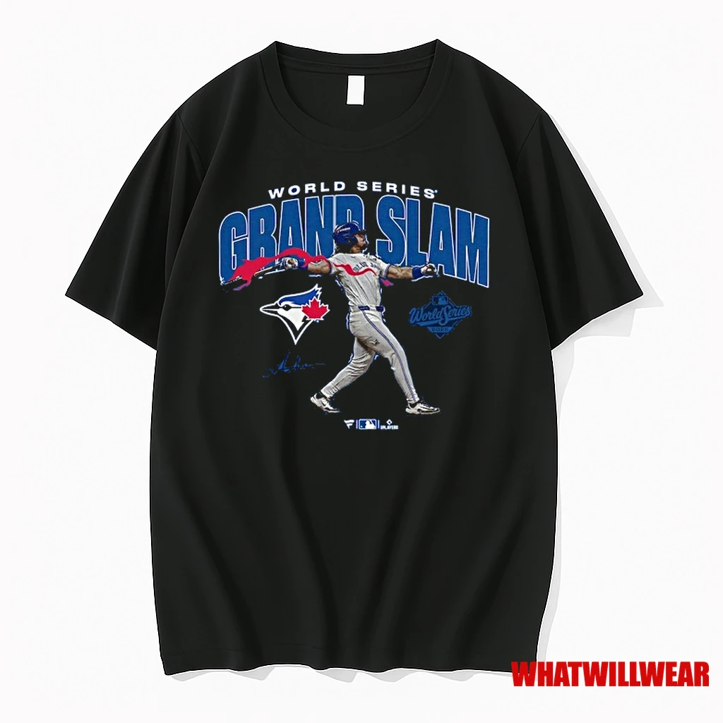 Addison Barger Toronto Blue Jays 2025 World Series Grand Slam Shirts