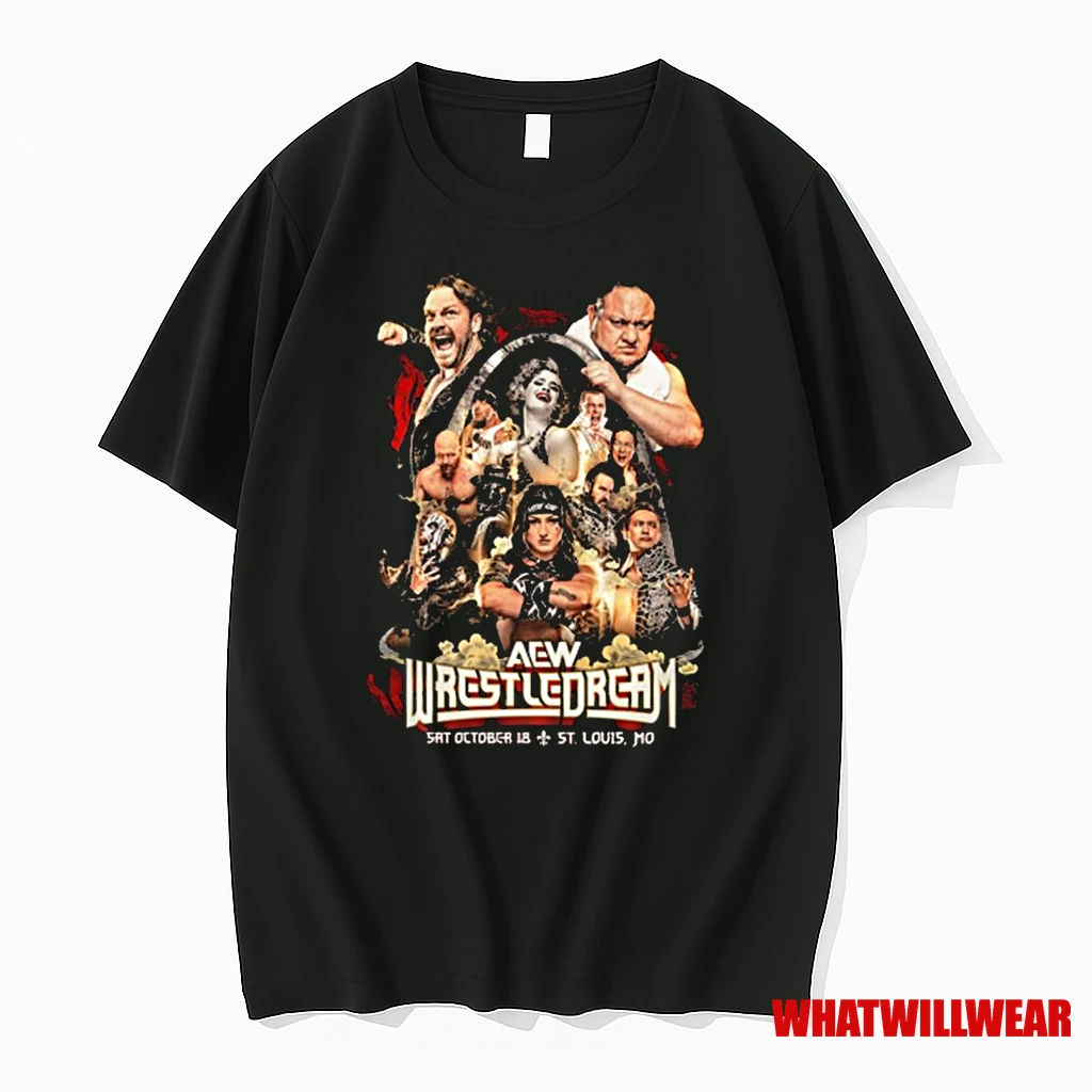 Aew Wrestledream Sat October St Louis Mo 2025 Shirts