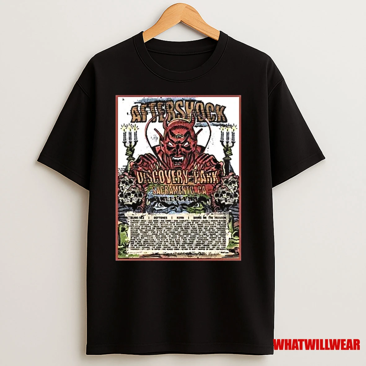 Aftershock Festival 2025 Sacramento California Venue Shirts