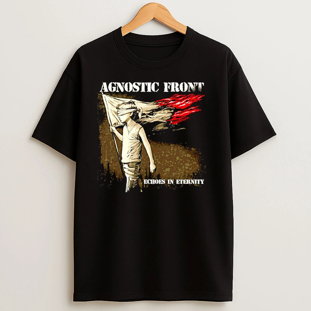 Agnostic Front Echoes In Eternity Way Of War Graphic T Shirts
