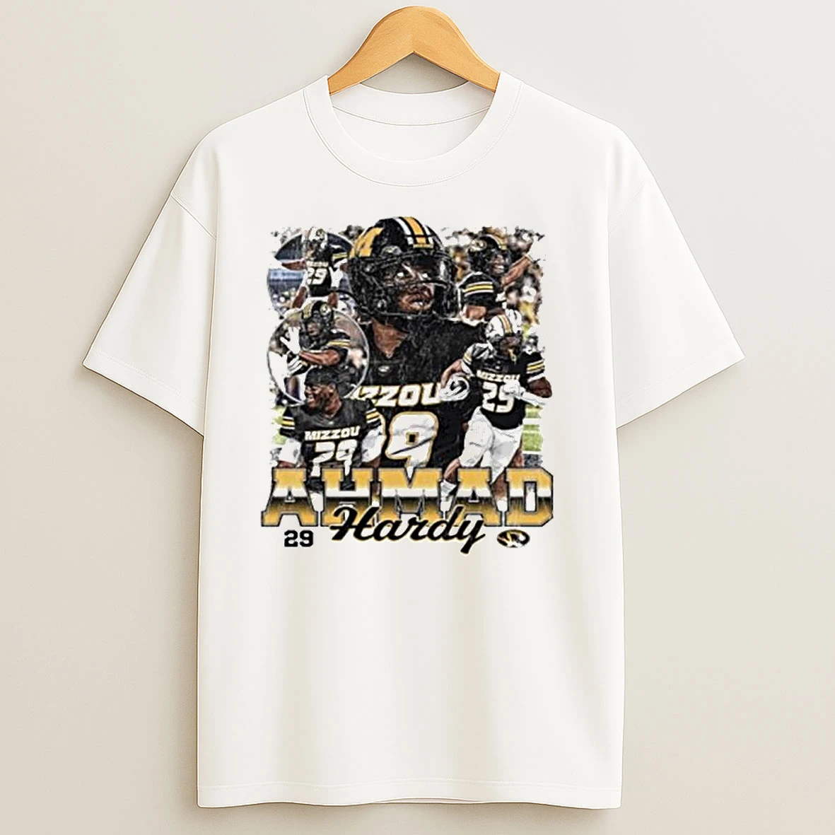 Ahmad Hardy 29 Nfl Missouri Tigers Graphic Ornaments T Shirts
