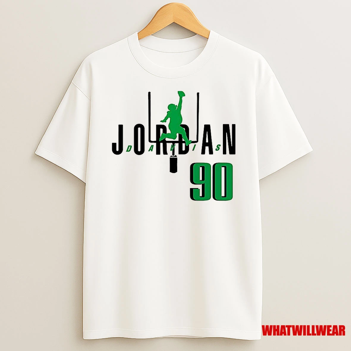Air Jordan Davis Philadelphia Eagles Football Number 90 Shirts