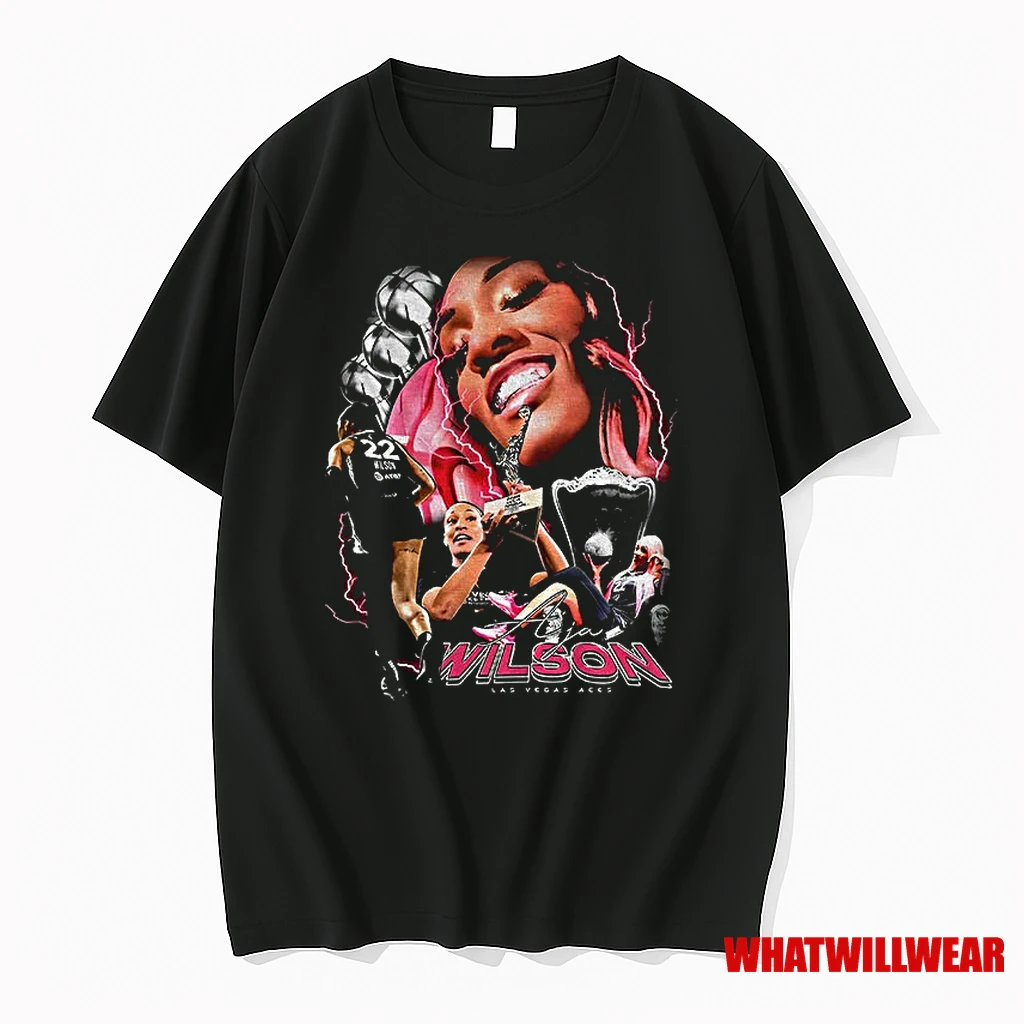 Aja Wilson Las Vegas Aces Graphic Shirts