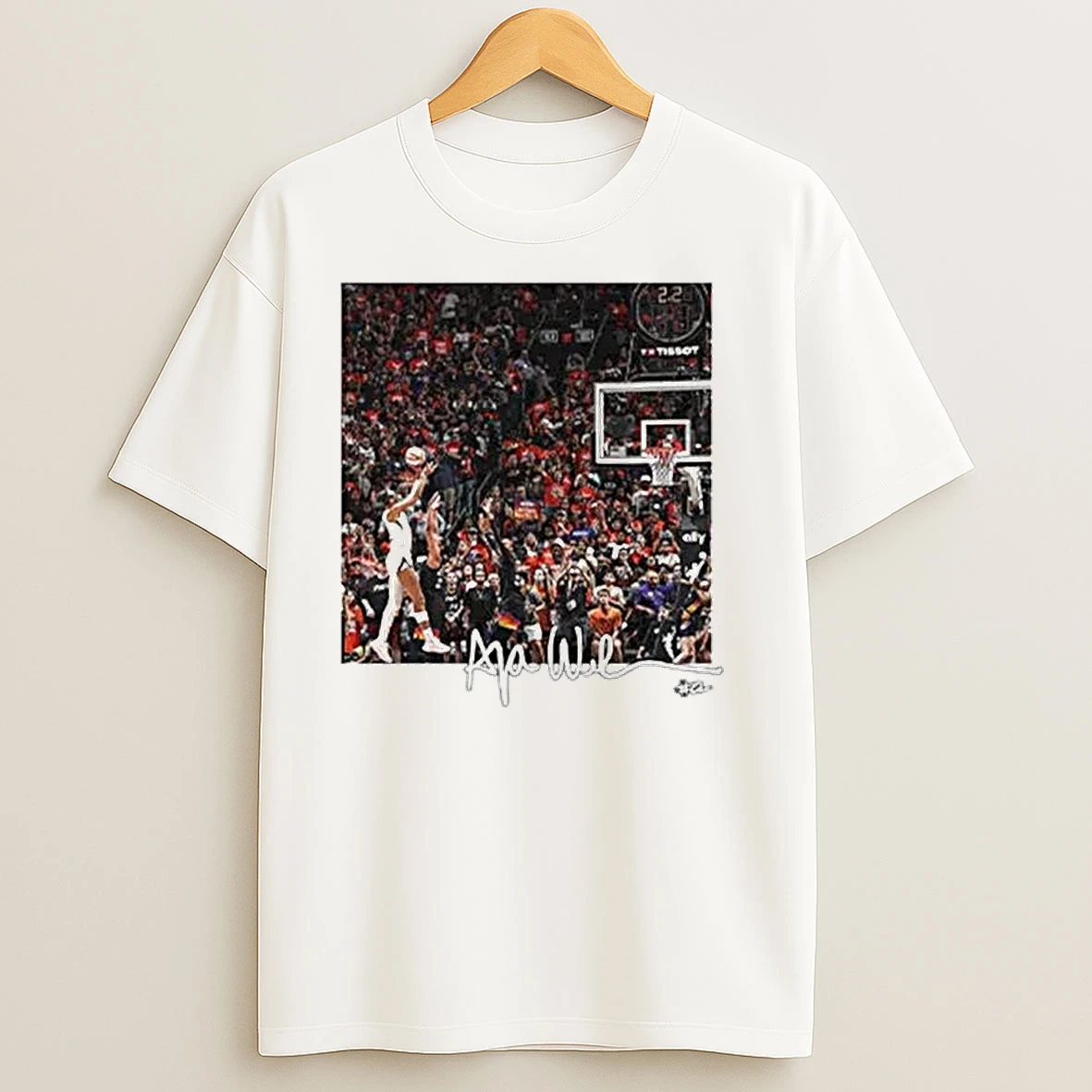 Aja Wilson Las Vegas Aces Photo Signature Ornaments T Shirts