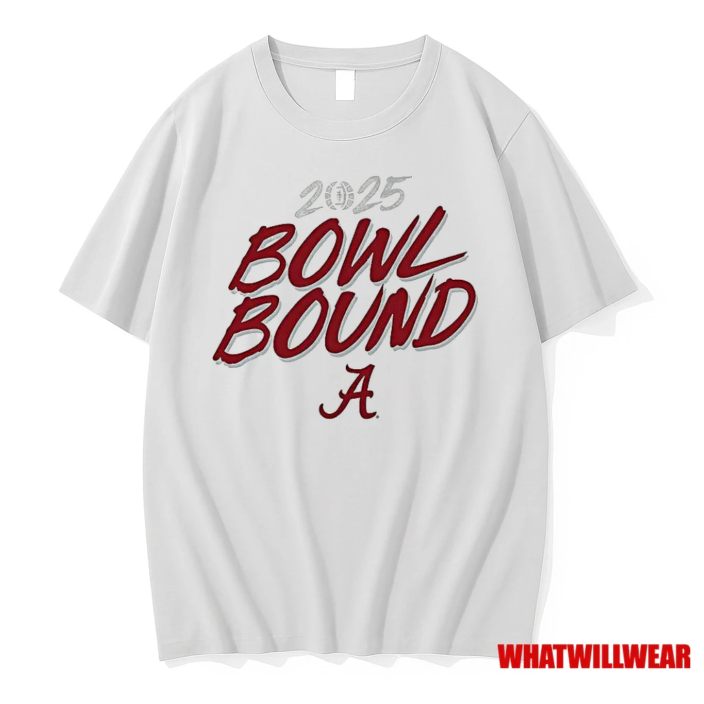 Alabama Crimson Tide Bowl Bound 2025 Shirts