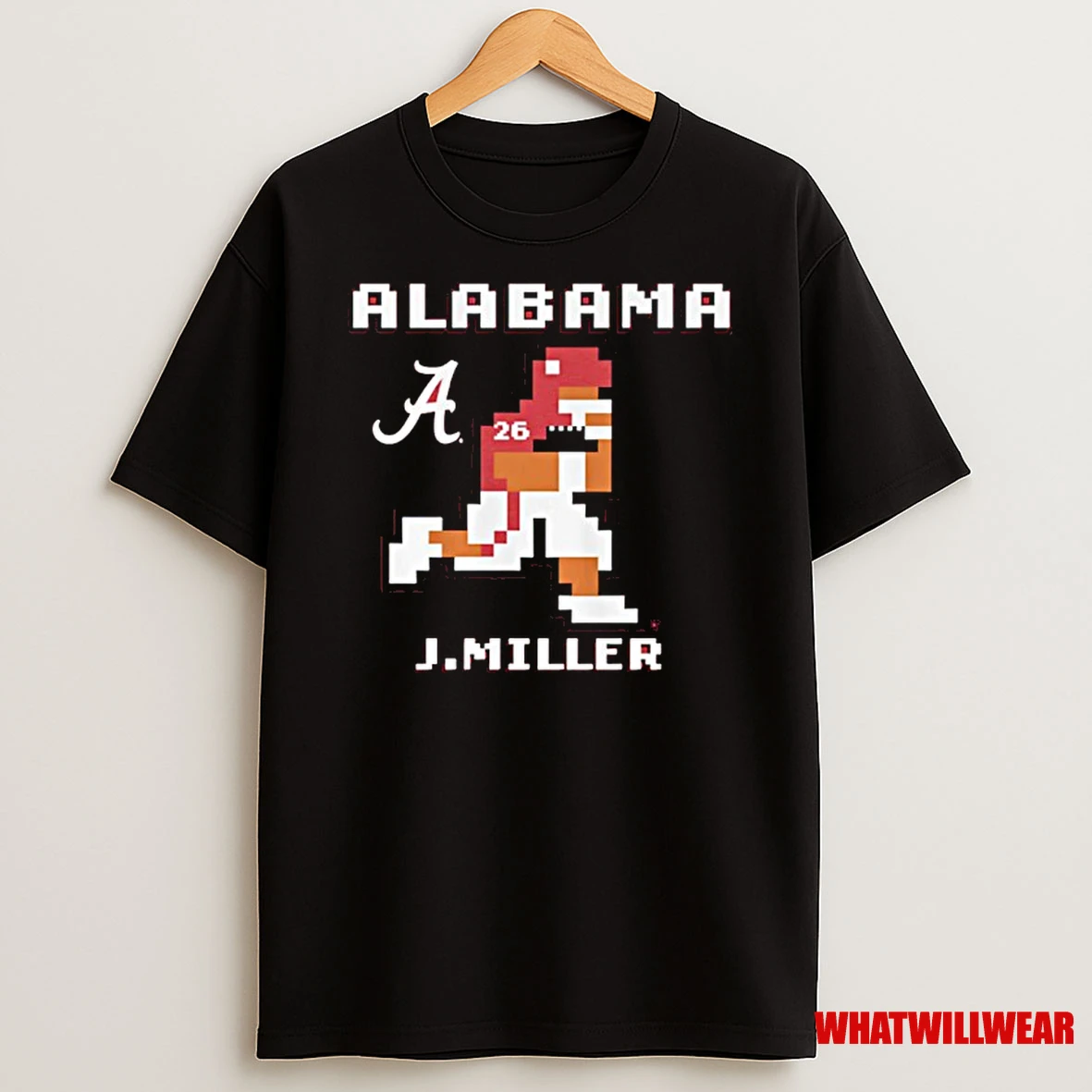 Alabama Crimson Tide Jam Miller Football Shirts