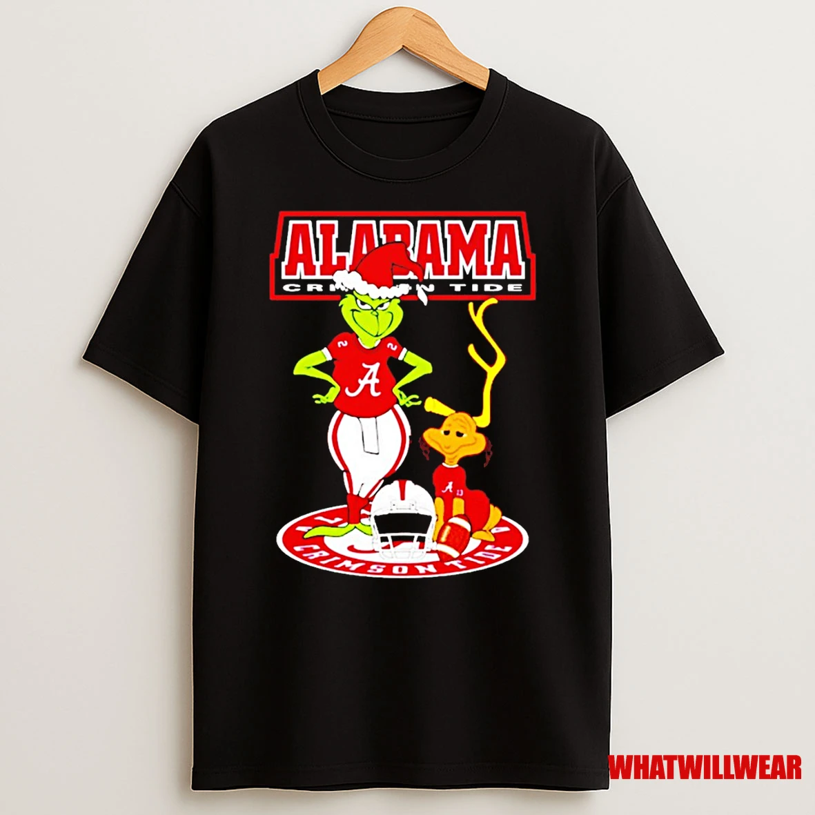 Alabama Crimson Tide The Grinch Shirts