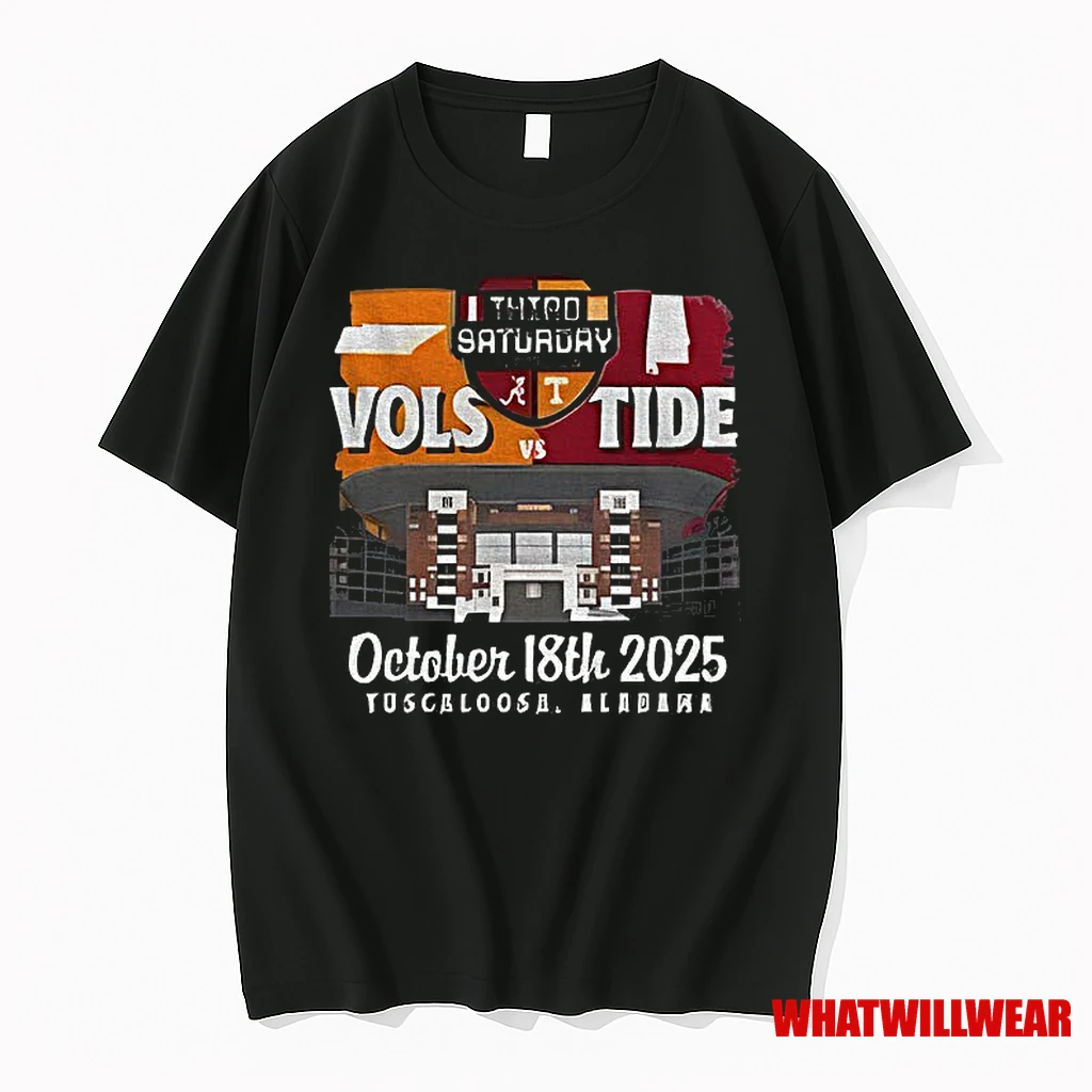 Alabama Crimson Tide Vs Tennessee Volunteers Third Saturday In October 18th 2025 Shirts