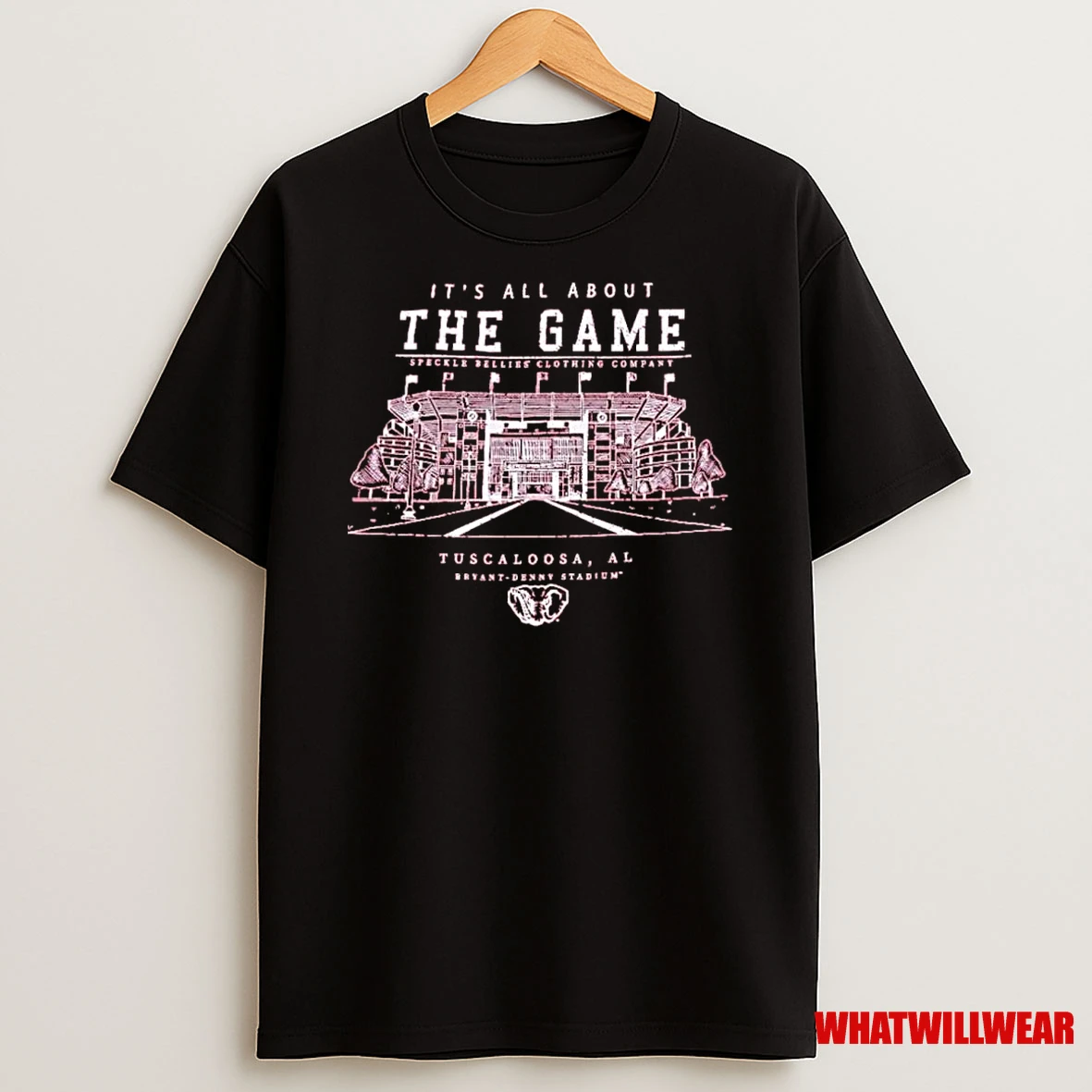 Alabama Its All About The Game Stadium Shirts