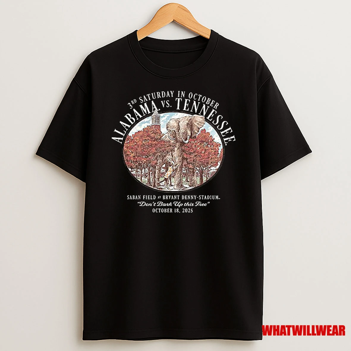 Alabama Vs Tennessee 2025 3rd Saturday In October Shirts
