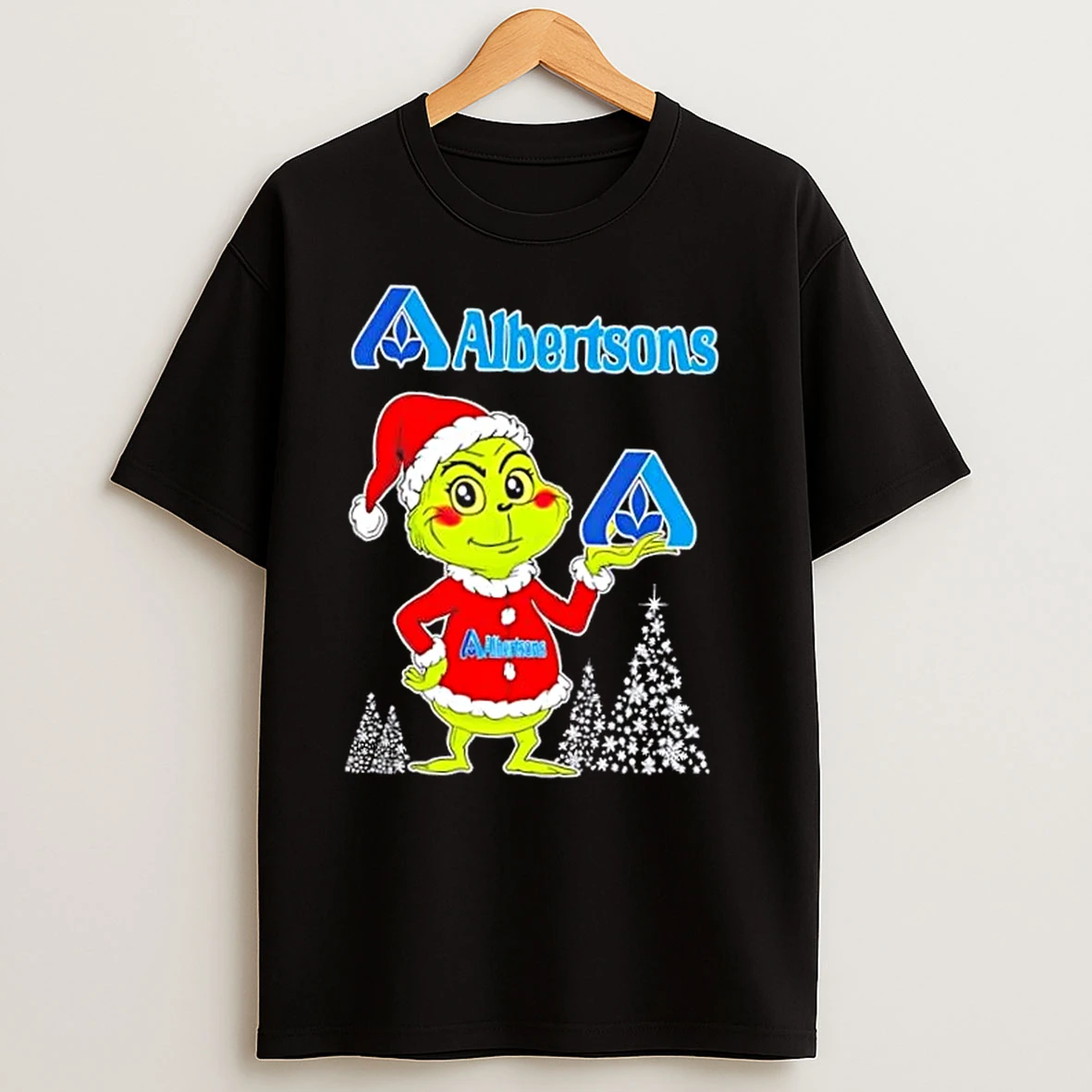 Albertsons And Grinchmas Christmas Tree T Shirts