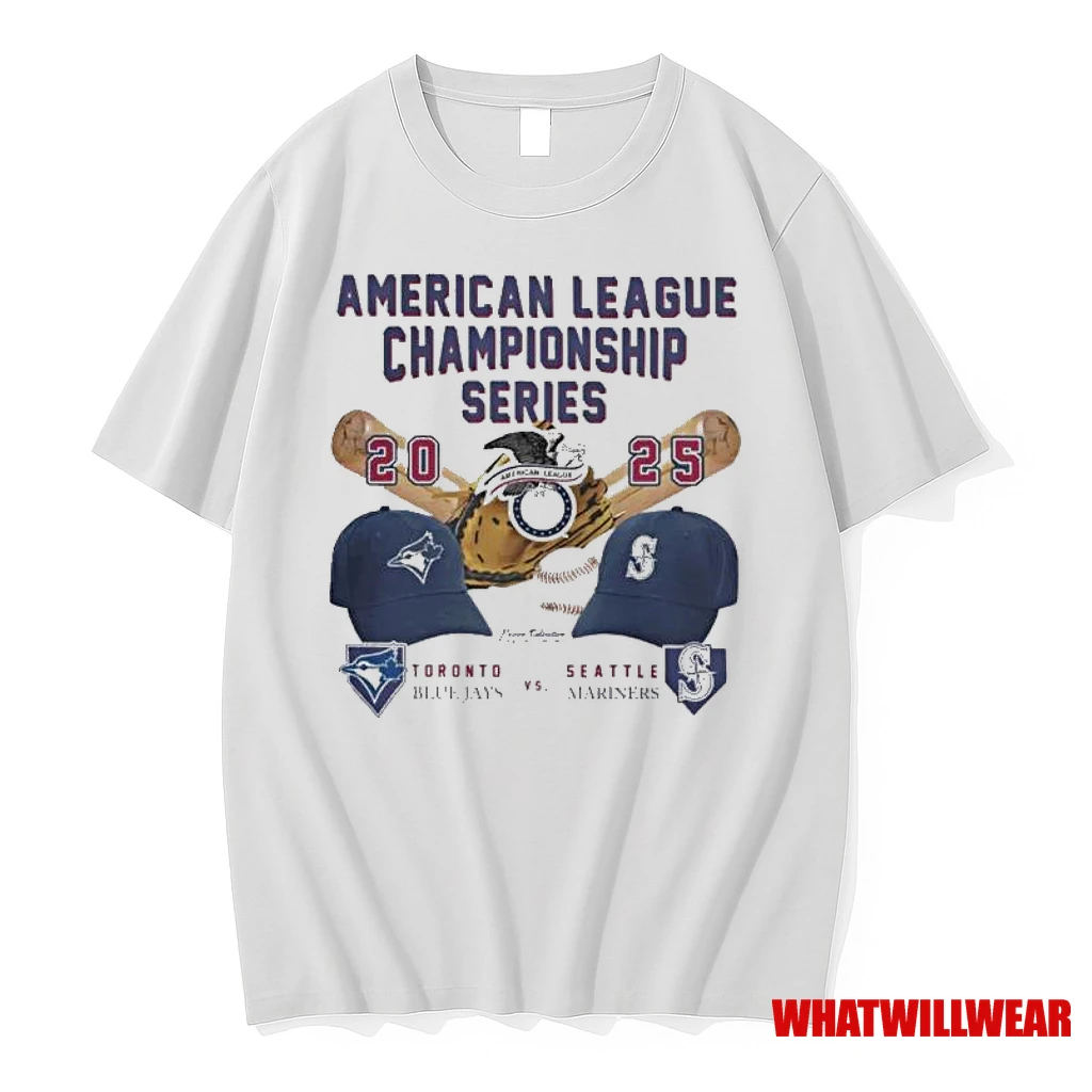 Alcs 2025 Toronto Blue Jays Vs Seattle Mariners Hat Shirts