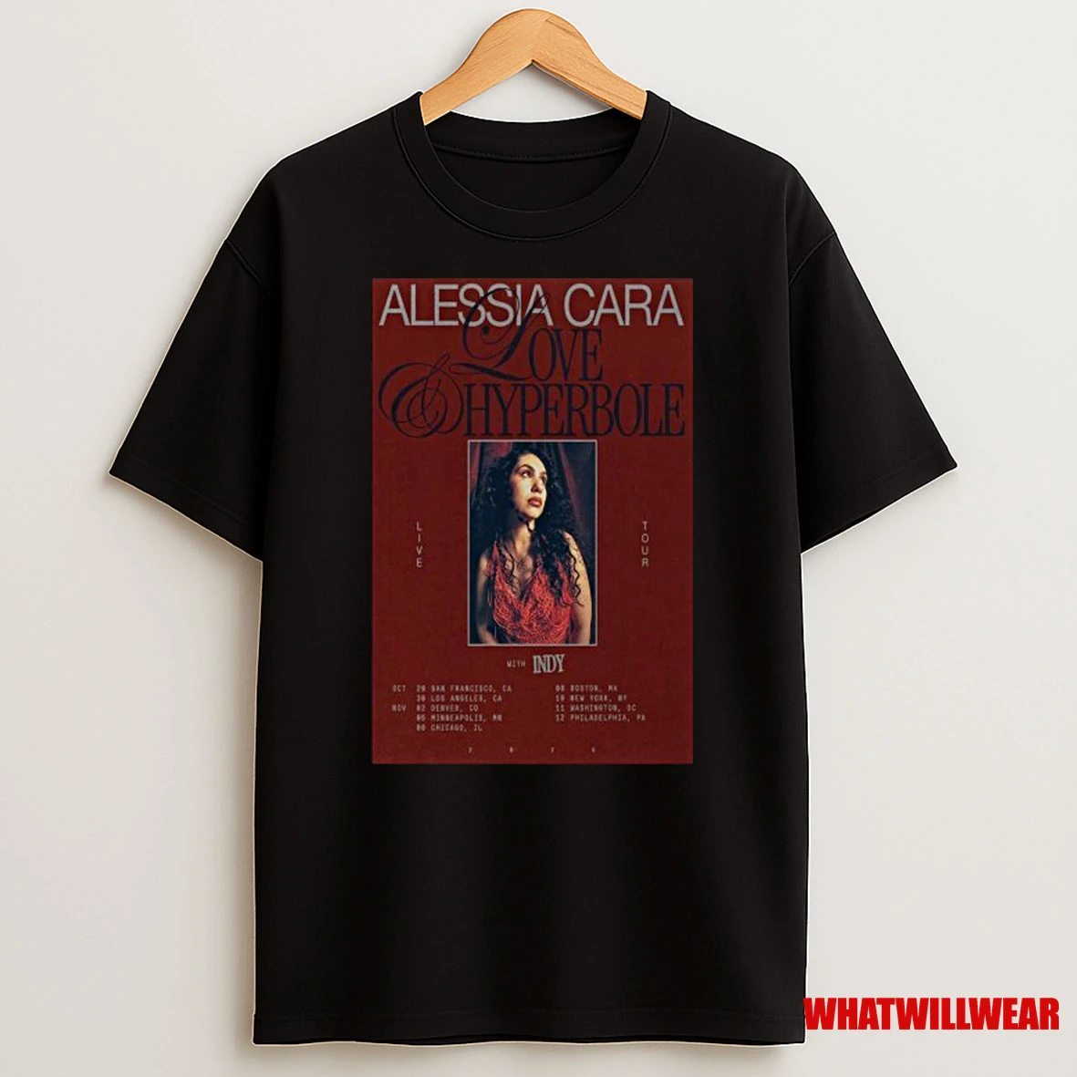 Alessia Cara Love Hyperbole 2025 Tour Shirts