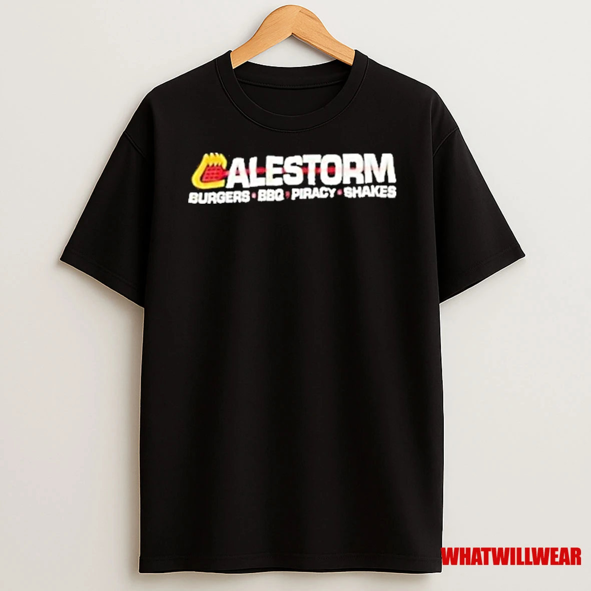 Alestorm Burgers Bbq Piracy Shakes 2025 Shirts