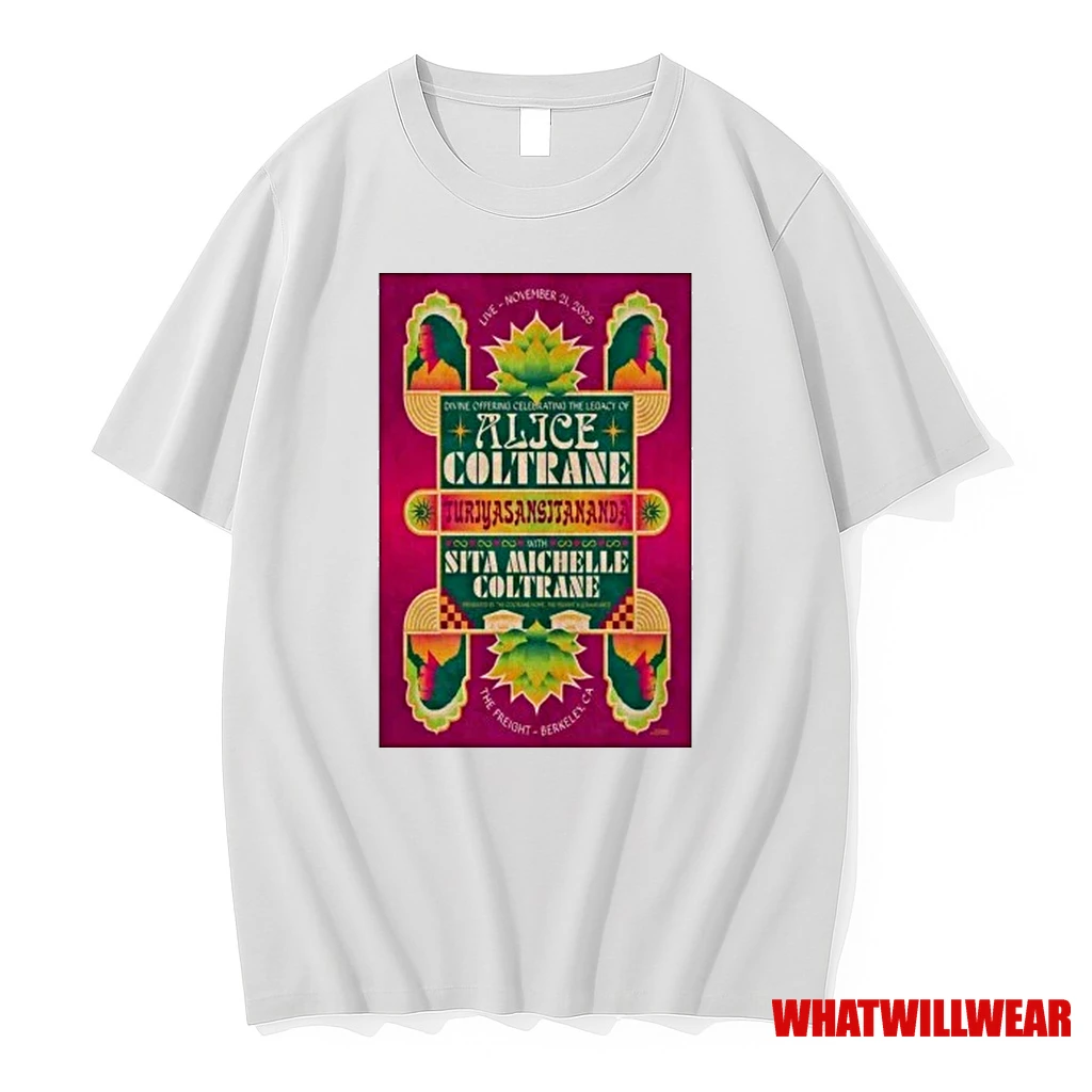 Alice Coltrane November 21 2025 The Freight Berkeley Ca Shirts