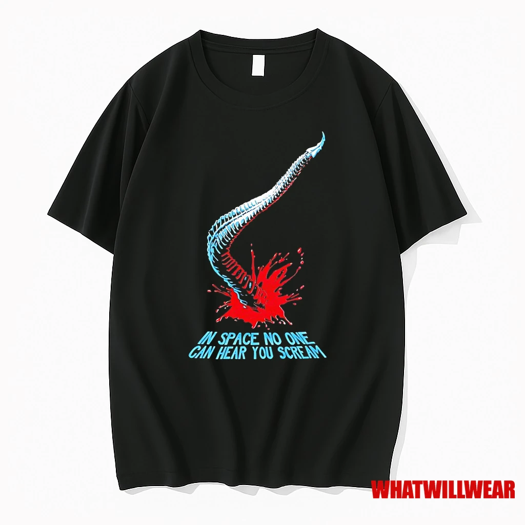 Alien In Space No One Can Hear You Scream Shirts