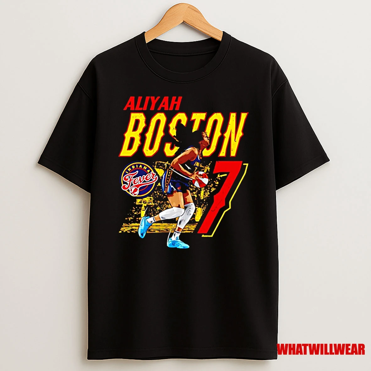 Aliyah Boston Indiana Fever Court Shirts