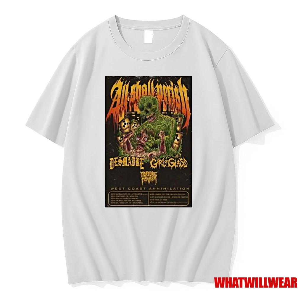 All Shall Perish West Coast Annihilation October 2025 Shirts