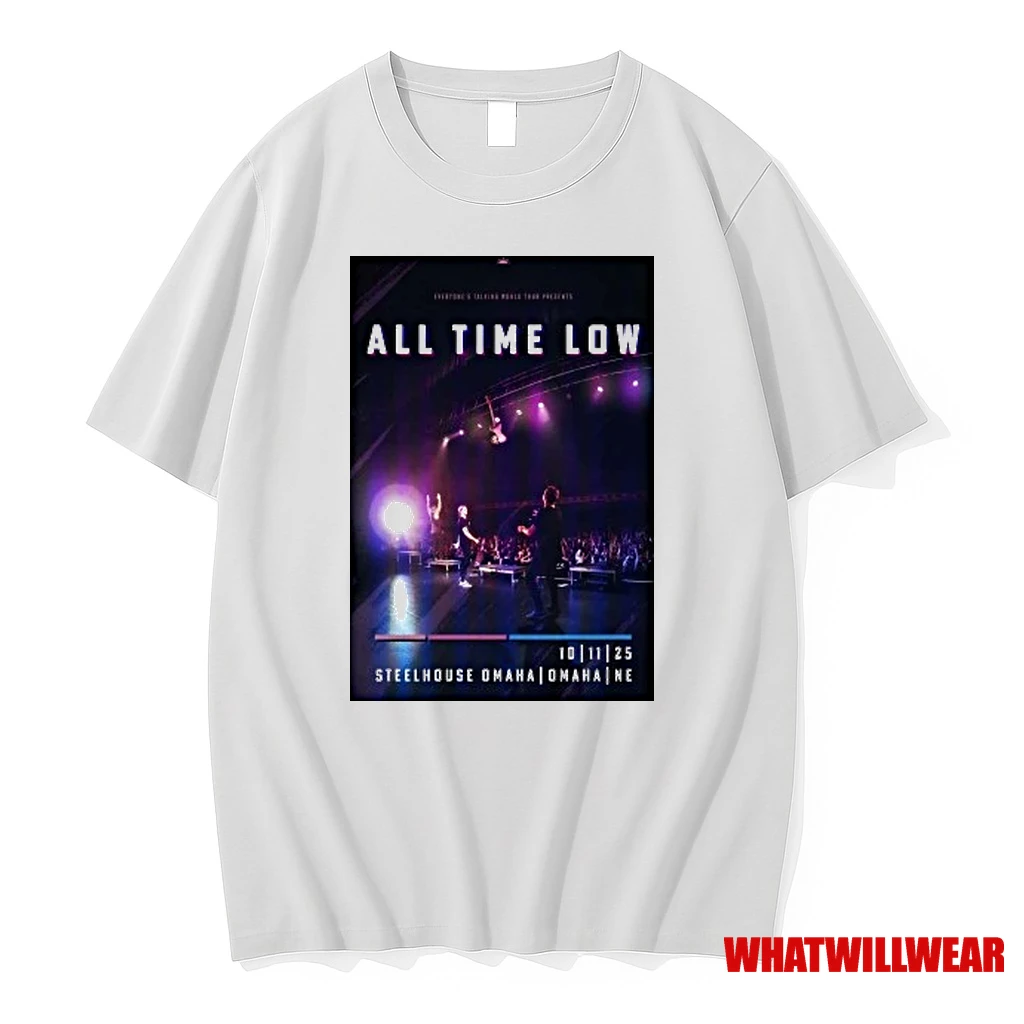 All Time Low Oct 11 2025 Steelhouse Omaha Ne Shirts