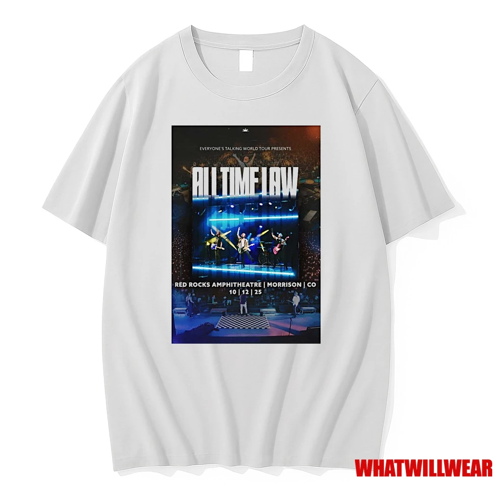 All Time Low Red Rocks Amphitheatre Morrison Co On October 12 2025 Shirts