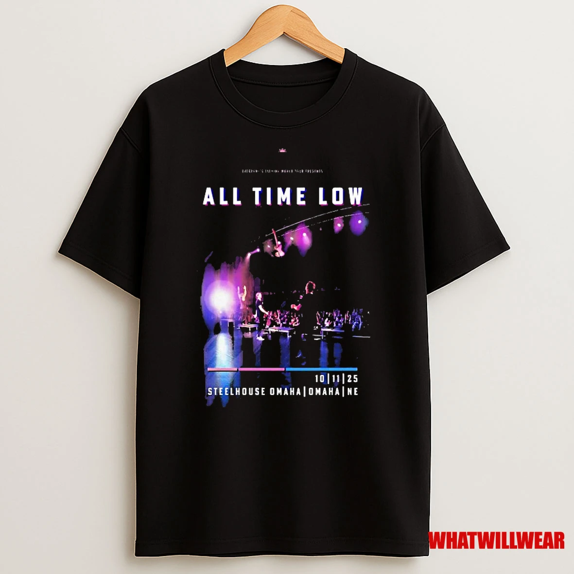 All Time Low Steelhouse Omaha Ne Oct 11 2025 Shirts