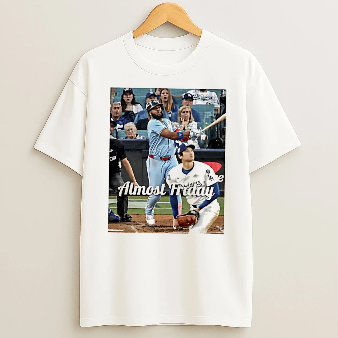 Almost Friday Oh Canada Vladimir Guerrero Jr Toronto Blue Jays First Baseman Graphic Shirts
