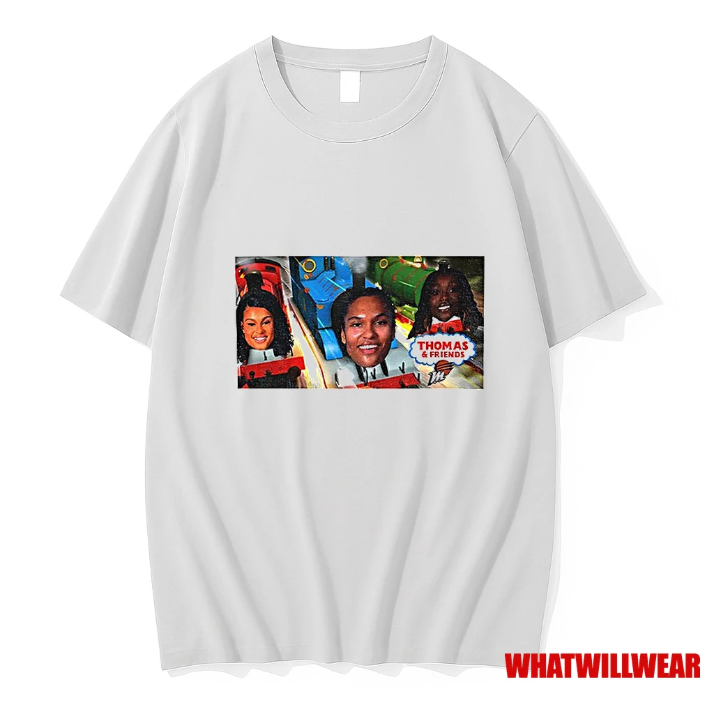 Alyssa Thomas Kahleah Copper Satou Sabally Graphic Thomas And Friends Wnba Playoffs Shirts