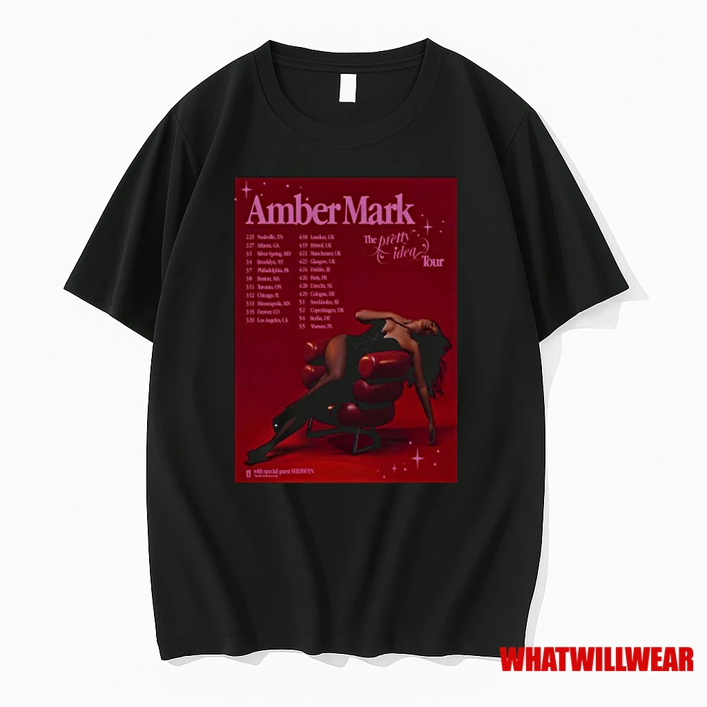 Amber Mark The Pretty Idea Tour 2026 Dates Shirts