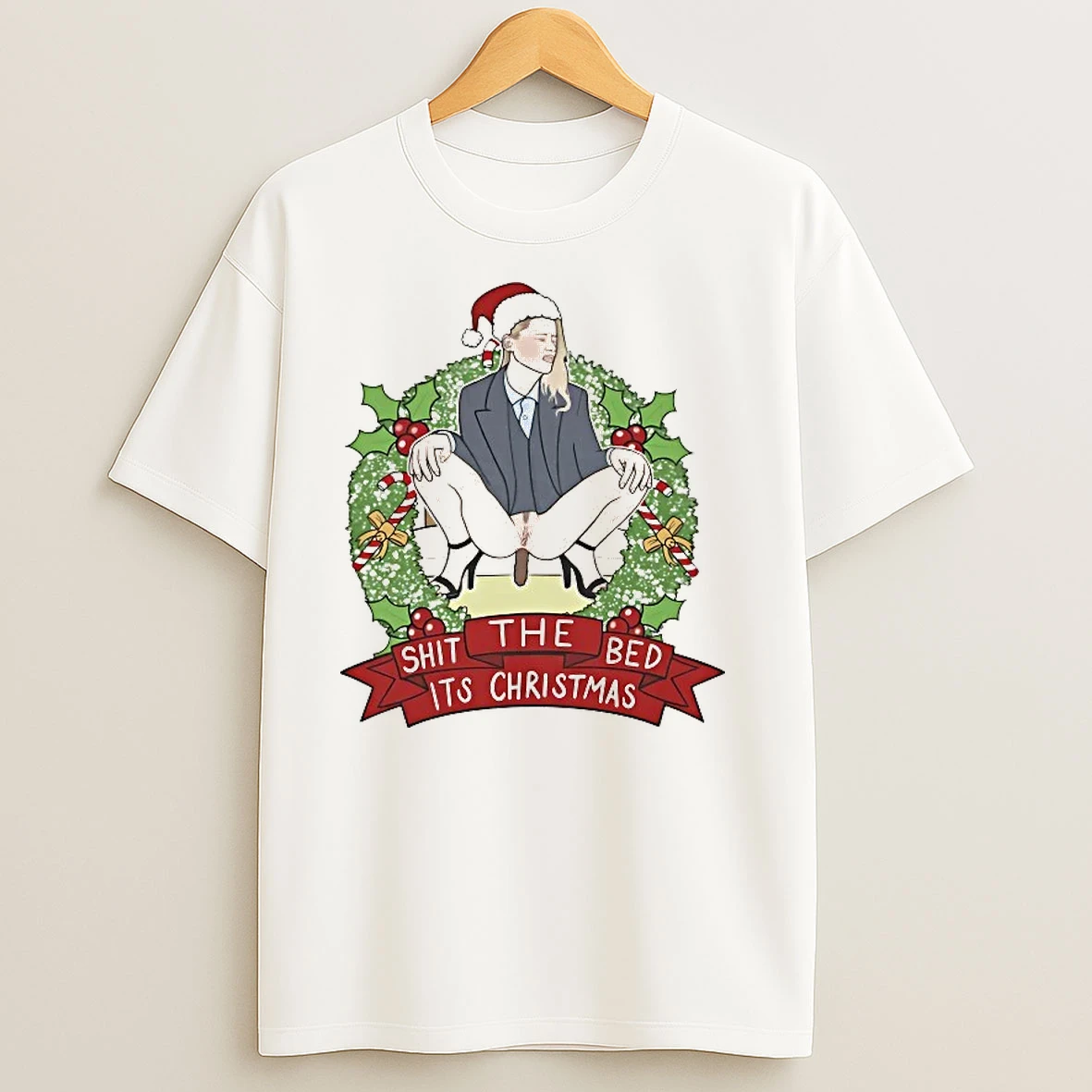 Amber Turd Shit The Bed Its Christmas T Shirts