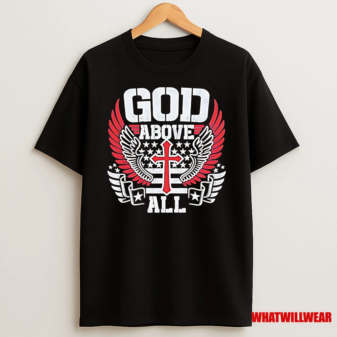America God Above All Shirts