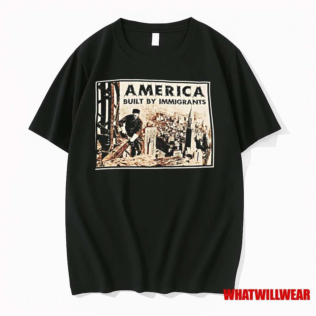 America Built By Immigrants Shirts