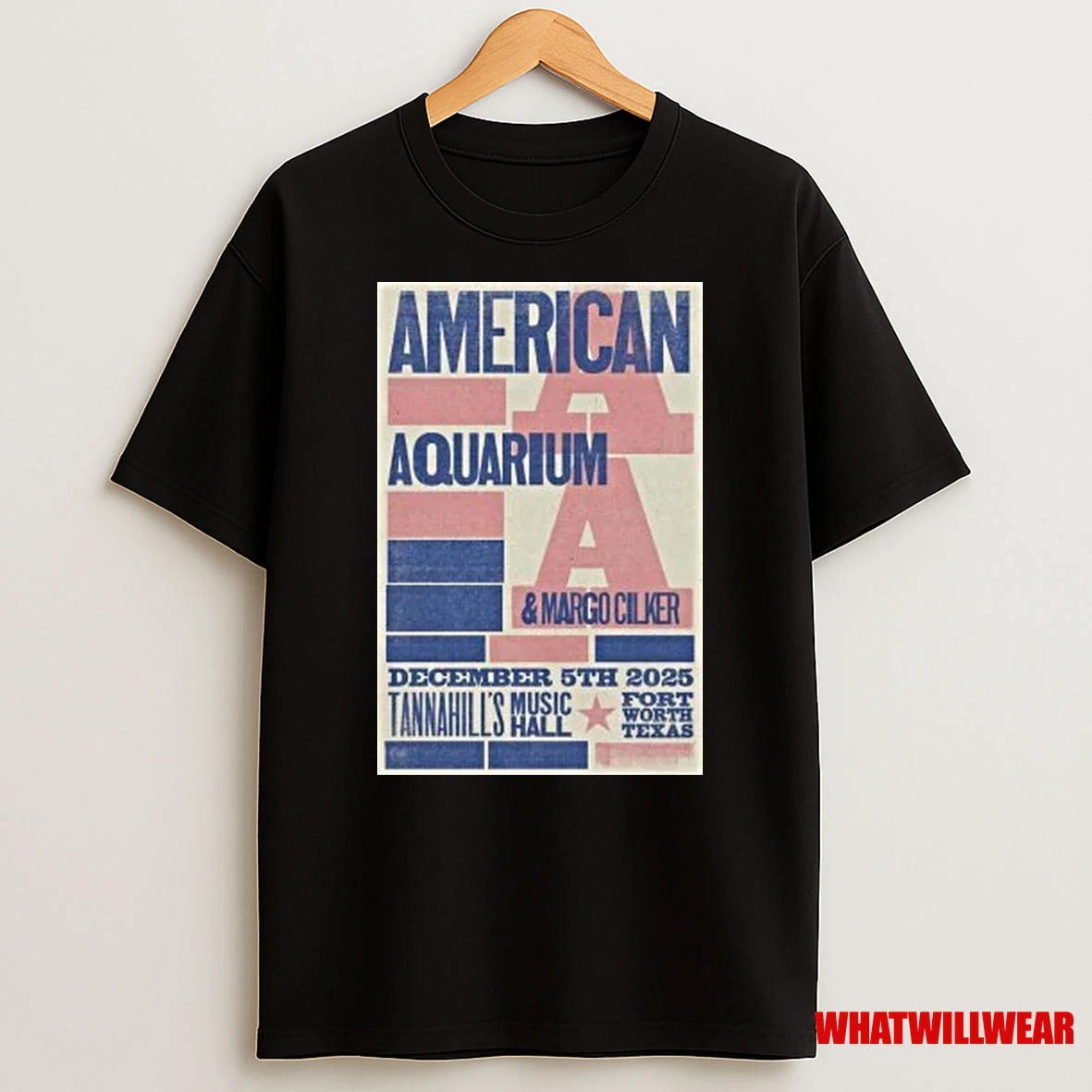 American Aquarium Tour Tannahills Tavern Music Hall 2025 Shirts