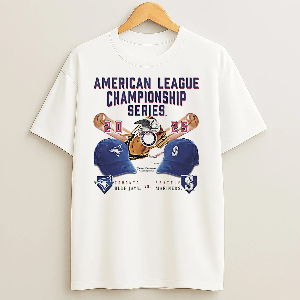 American League Championship Series 2025 Toronto Blue Jays Vs Seattle Mariners T Shirts