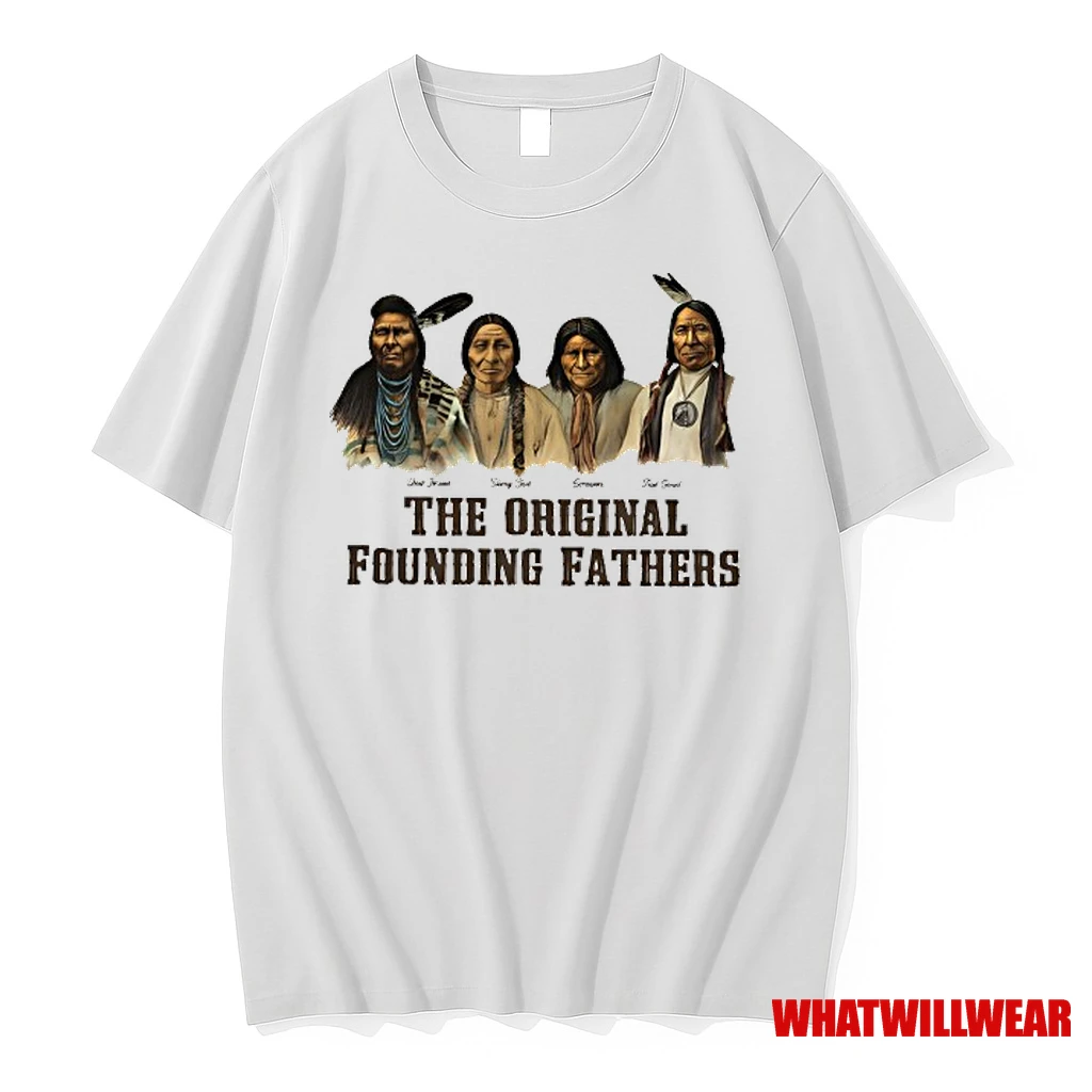 American Native The Founding Fathers Shirts