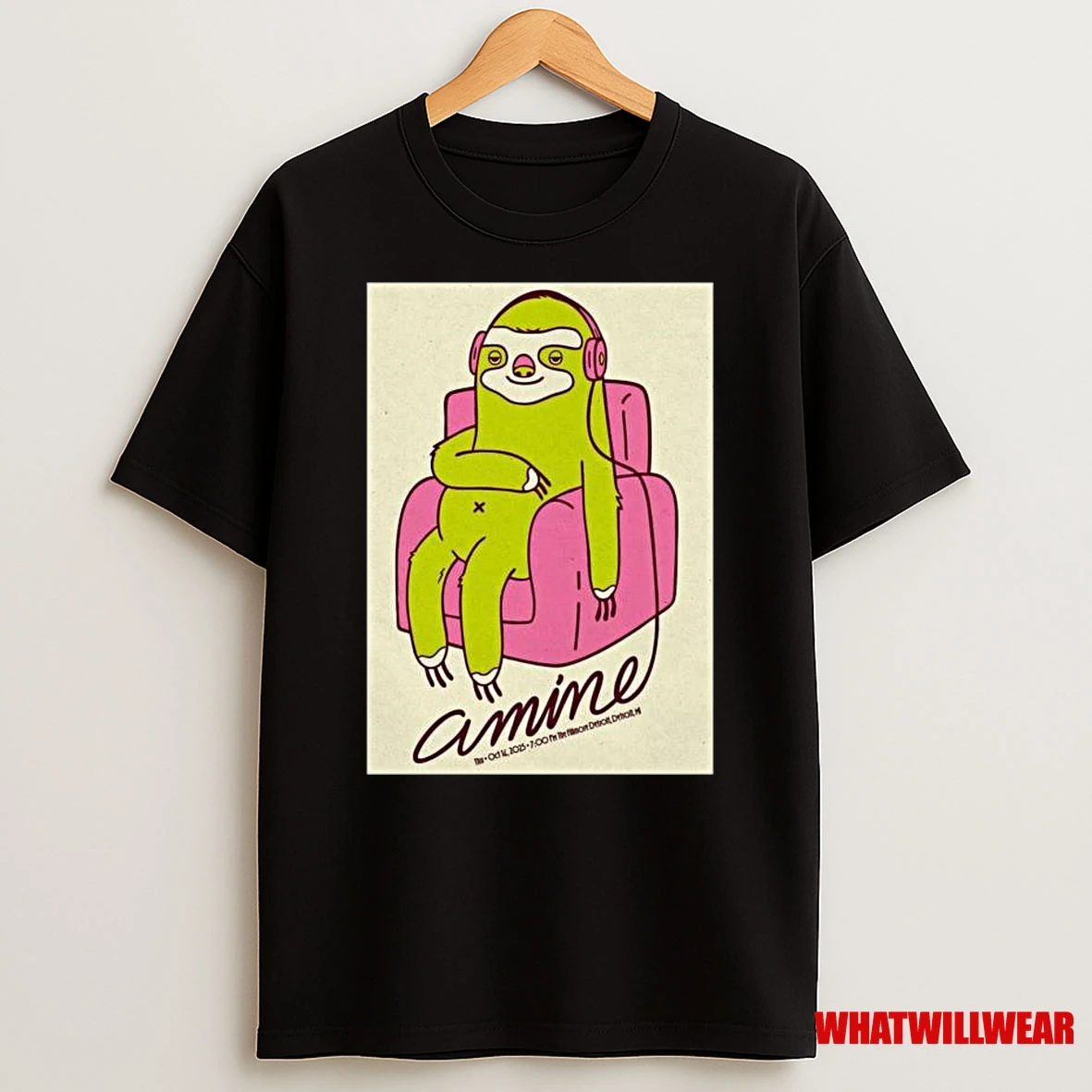 Amine The Fillmore October 16 2025 Detroit Mi Shirts