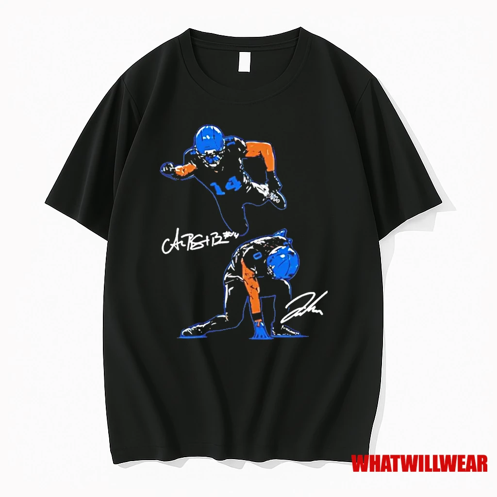 Amon Ra St Brown Jahmyr Gibbs Superheroes Shirts