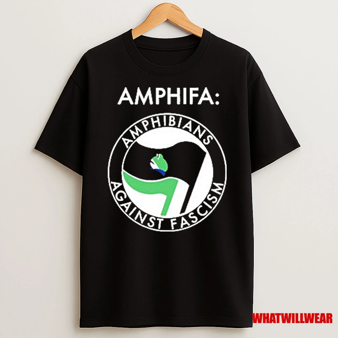 Amphifa Amphibians Against Fascism Portland Frog Shirts