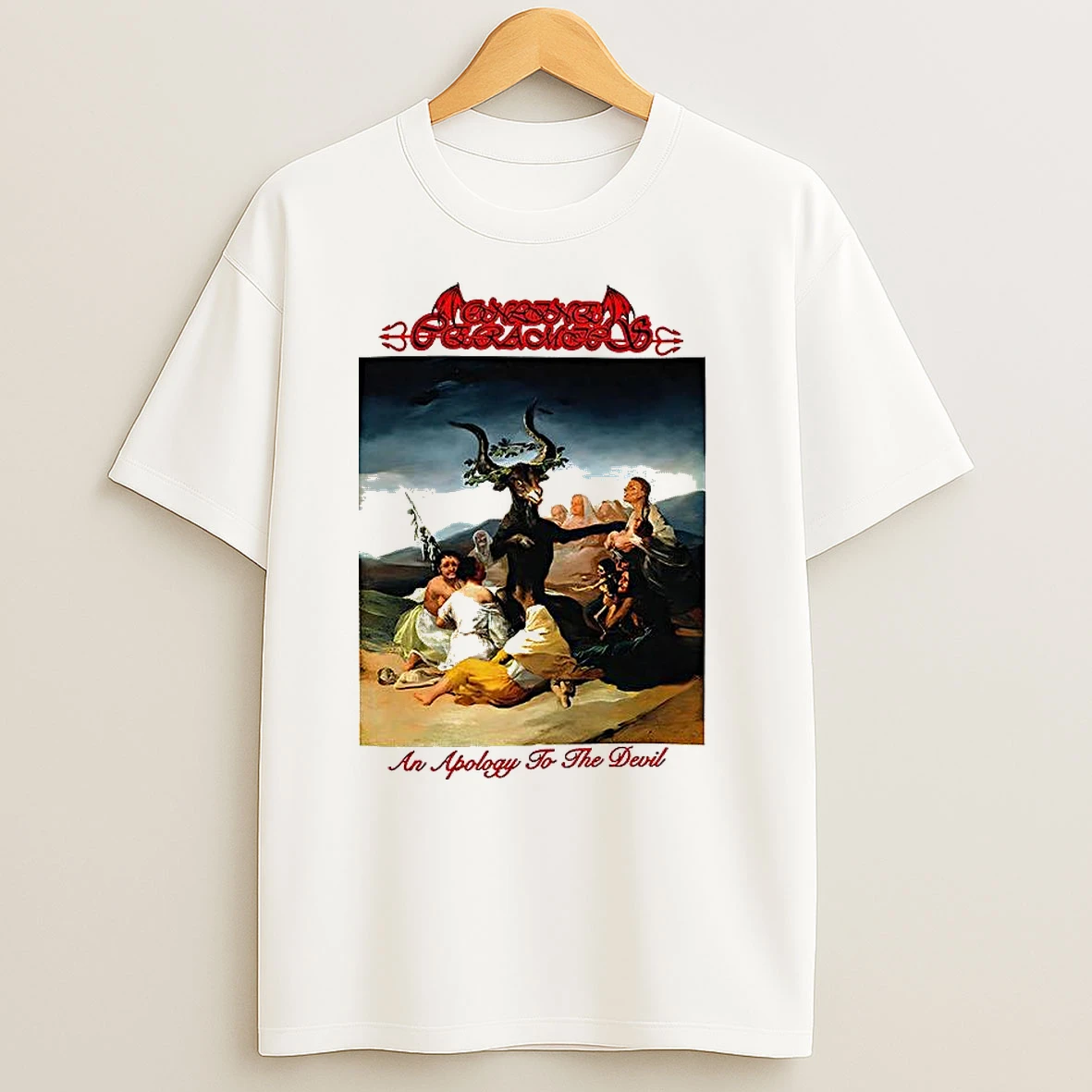 An Apology To The Devil Witches Sabbath Halloween T Shirts