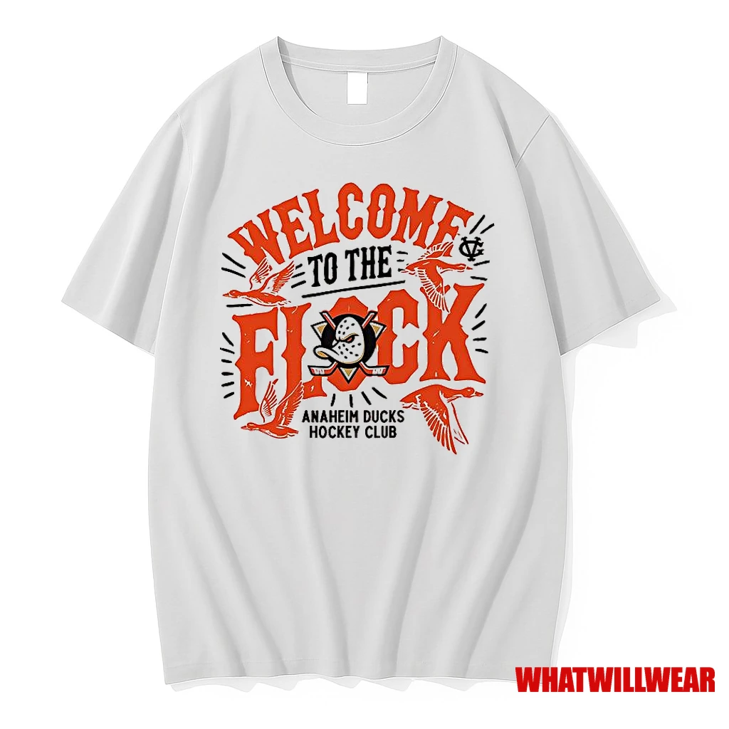 Anaheim Ducks Welcome To The Flock Shirts