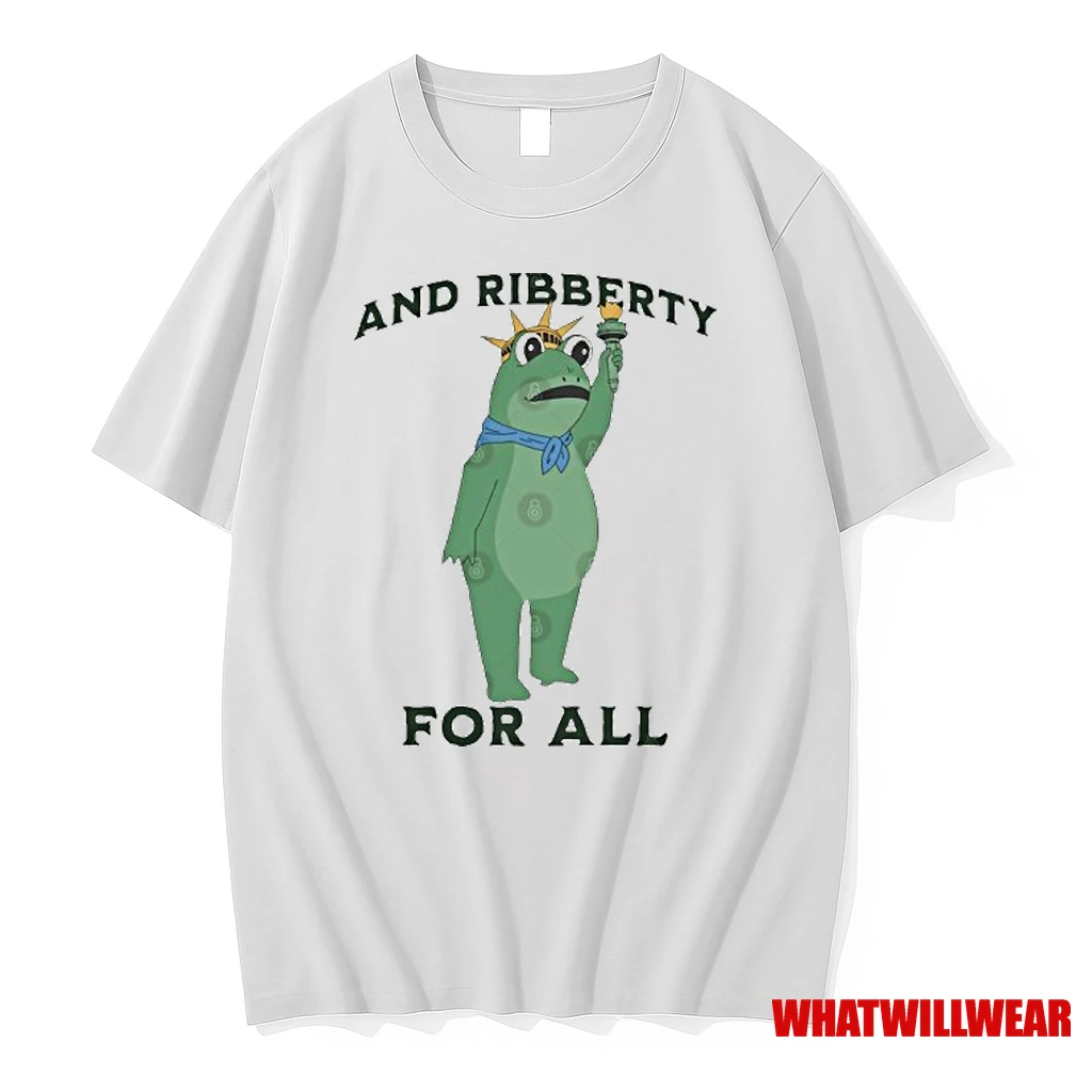 And Ribberty For All Portland Frogs Statue Of Liberty Shirts
