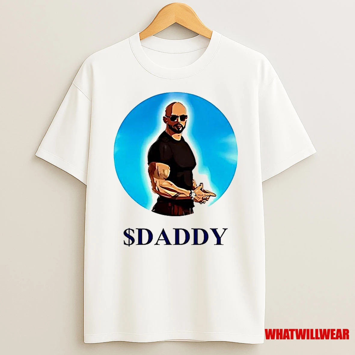 Andrew Tate Wearing Daddy Shirts