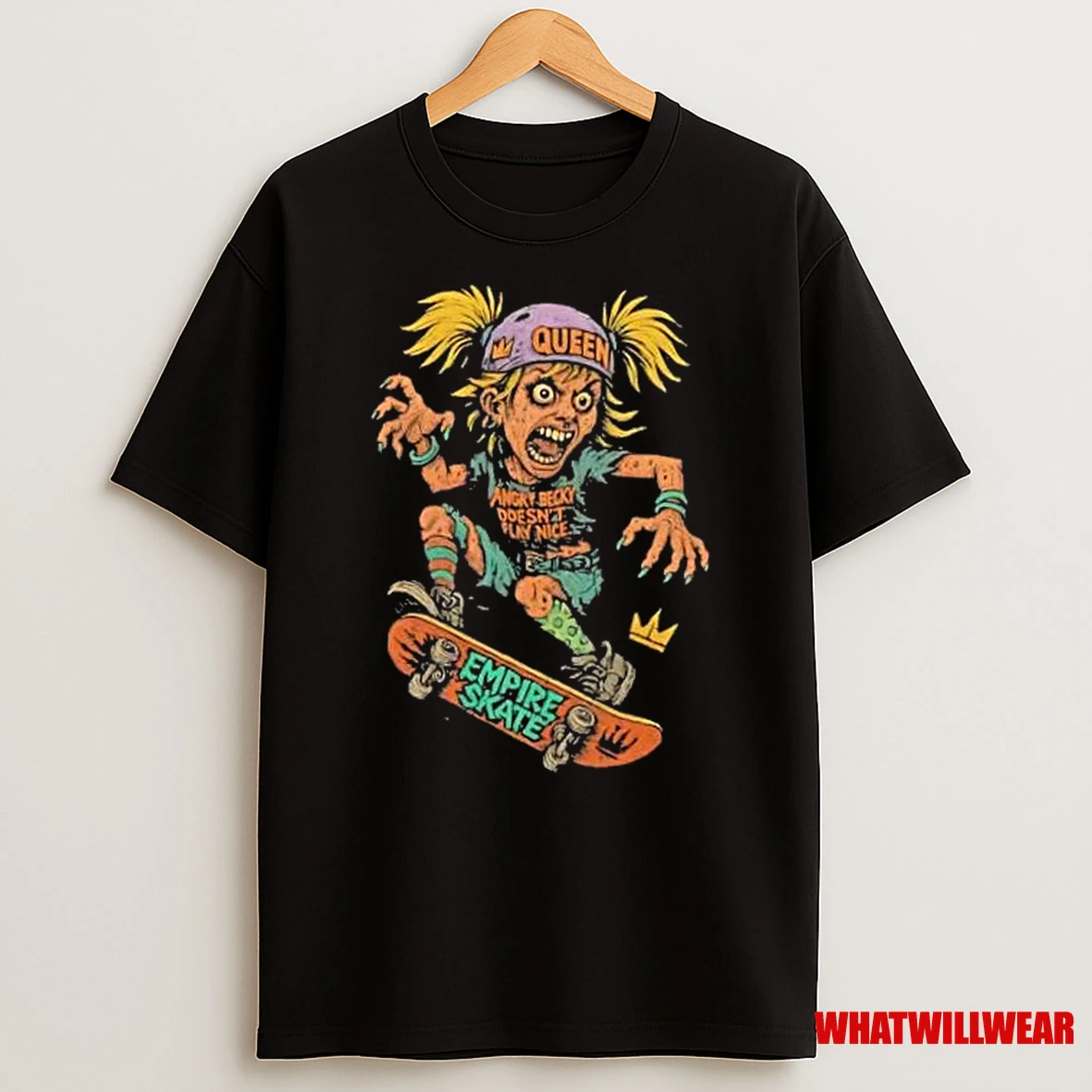 Angry Becky Queen Of The Concrete Ruler Of Empire Shirts