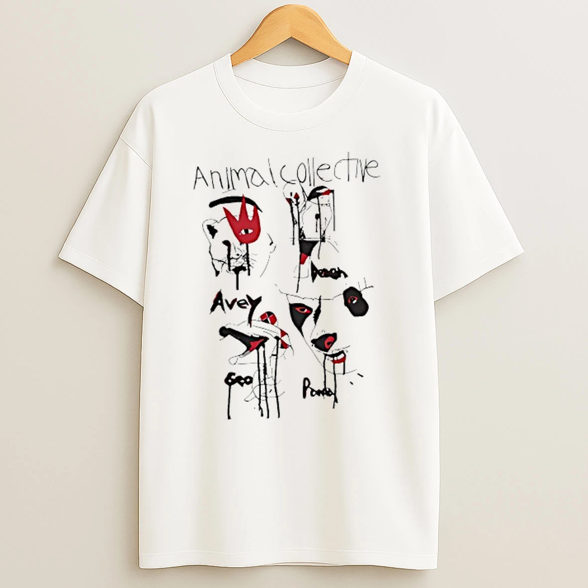 Animal Collective Feels 20th Anniversary T Shirts