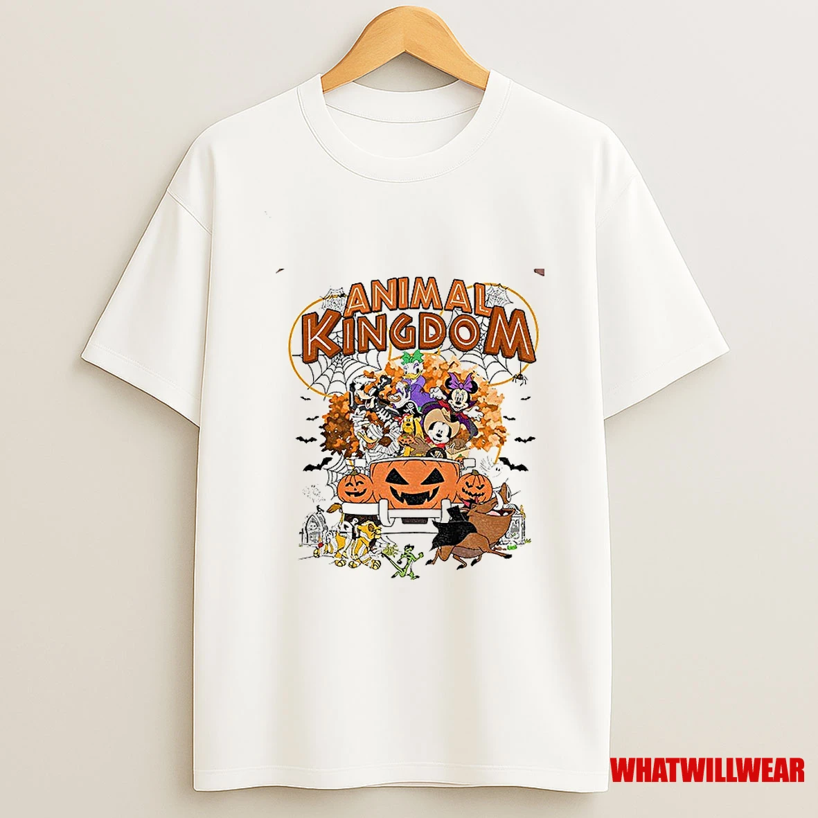 Animal Kingdom Mickey And Friends Safari Pumpkin Halloween Shirts