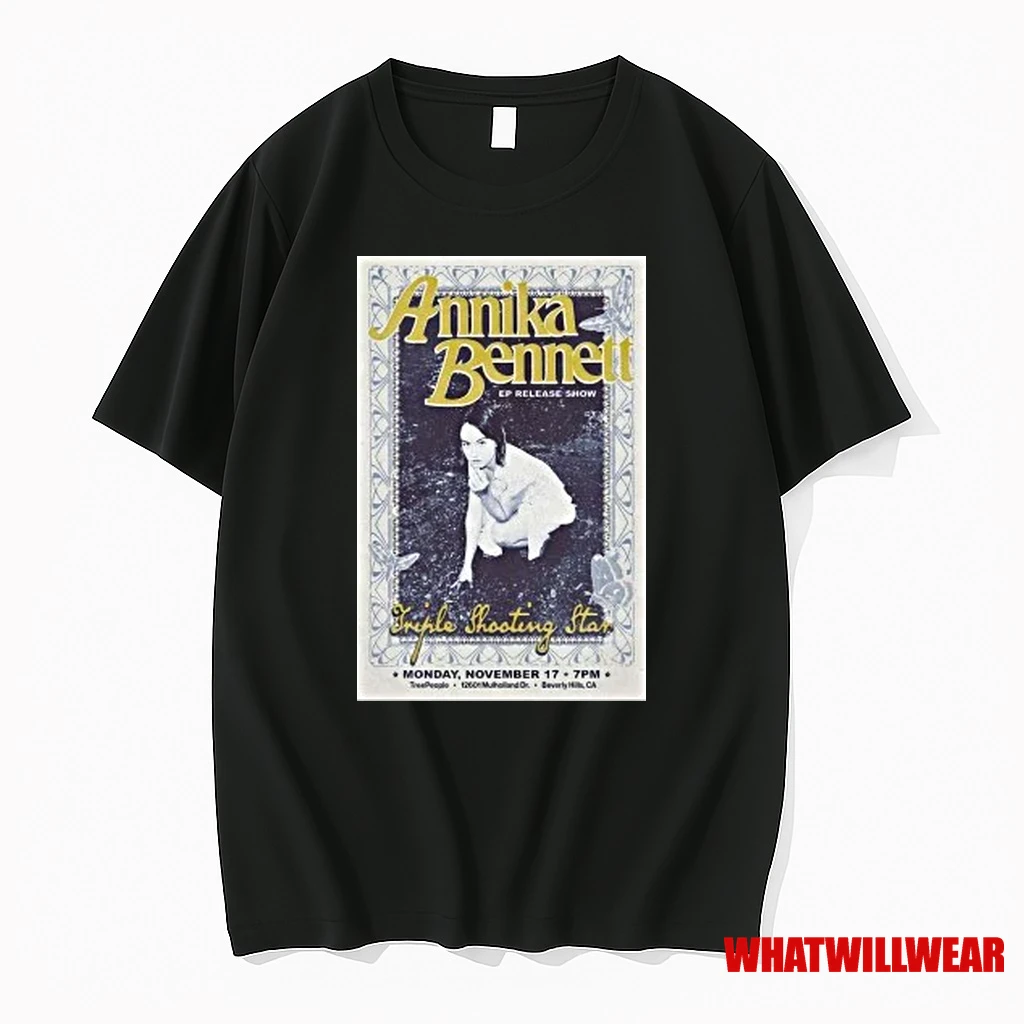 Annika Bennett Triple Shooting Star Nov 17 2025 Beverly Hills Ca Shirts
