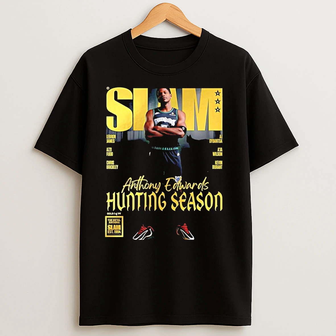 Anthony Edwards Hunting Season Slam 259 Shirrt T Shirts