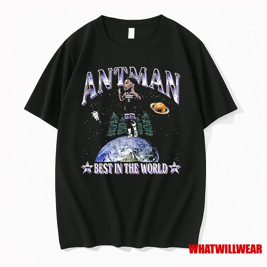 Anthony Edwards Minnesota Timberwolves Basketball Antman Best In The World Shirts