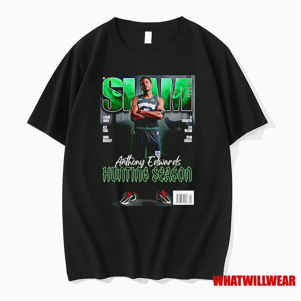 Anthony Edwards Hunting Season Minnesota Timberwolves Shirts