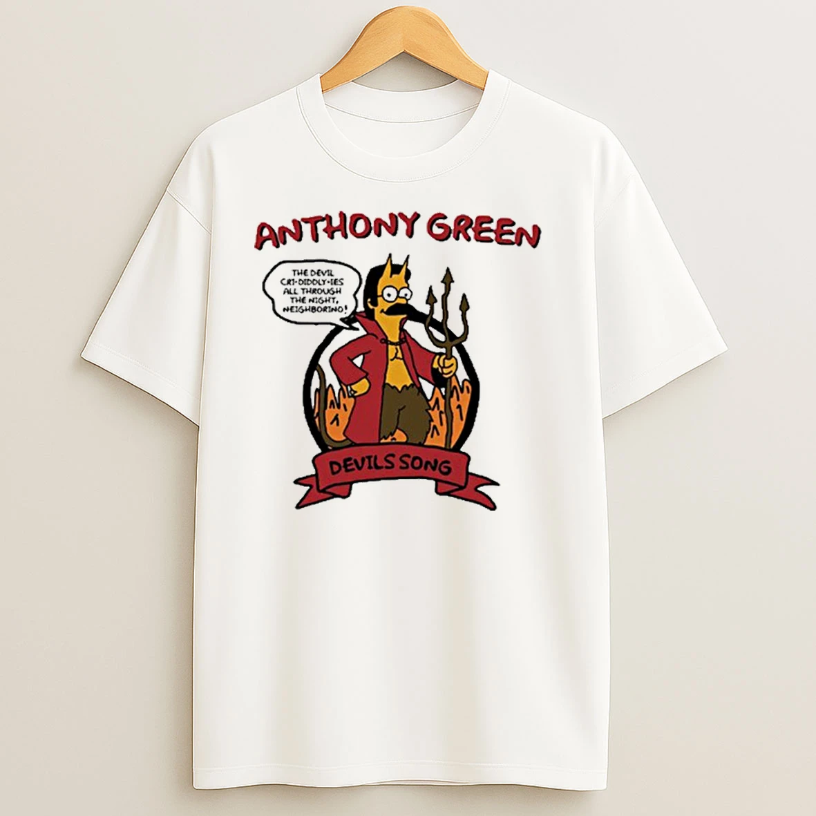 Anthony Green Devils Song Shirts
