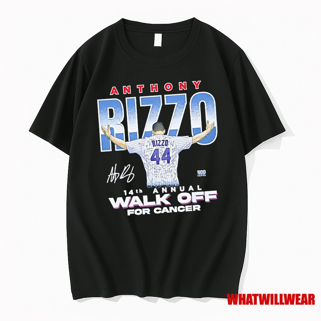 Anthony Rizzo14th Annual Walk Off For Cancer Signature Shirts